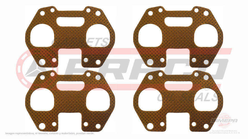 MEX-2682097 - EMPAQUE MULTIPLE DE ESCAPE PARA FORD EXPEDITION V8 5.4 L SOHC 24 V. SOHC 2005-2014
