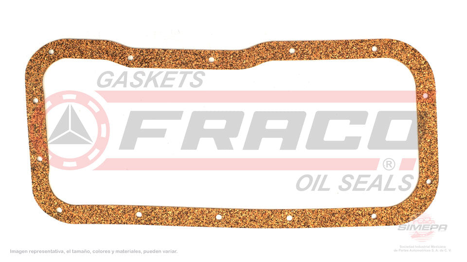 OSX-5840172 - EMPAQUE DE CARTER PARA NISSAN 200SX L4 1.6 L 16 V. DOHC GA16DE 1995-1998