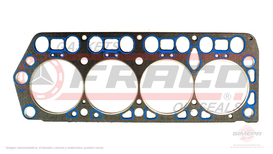 HGX-8040311-SB - EMPAQUE DE CABEZA PARA TOYOTA VAN L4 2.2 L 8 V. OHC 4YEC 1986-1989