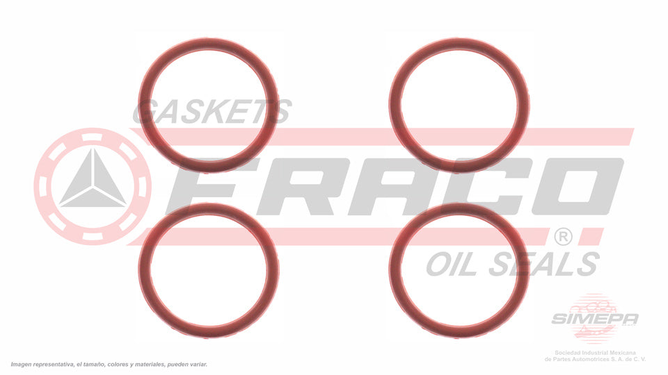MIX-6240050 - EMPAQUE MULTIPLE DE ADMISION PARA PEUGEOT 206 L4 1.4 L 8 V. SOHC TU3JP 2000-2008