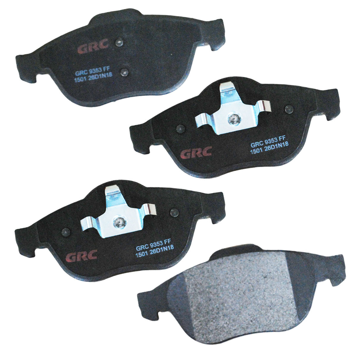 GMD1501 - BALATAS SEMIMETALICAS DELANTERAS PARA RENAULT LAGUNA 2003-2006