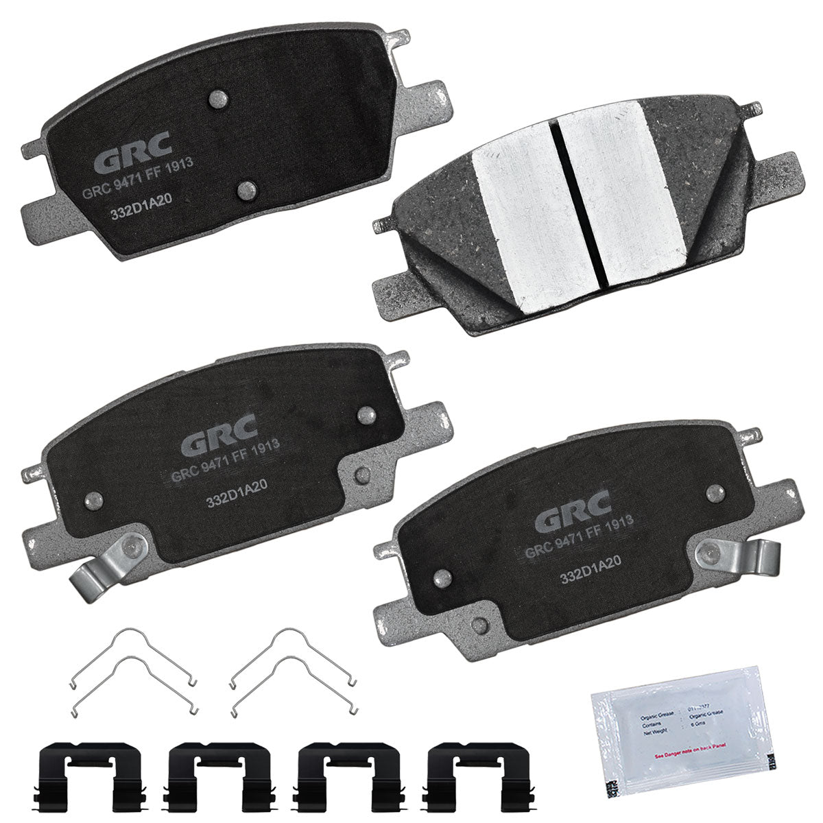 GPRD1913 - BALATAS CERAMICAS DELANTERAS PARA BUICK LACROSSE 2017-2018