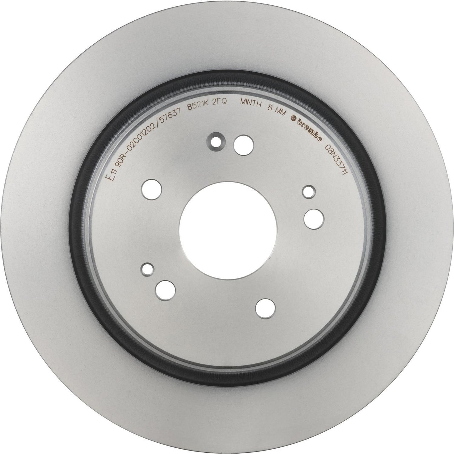 BRE-08.N337.11 - PAR DE DISCOS DE FRENO TRASEROS PARA HONDA CR-V BLACK EDITION 2021-2021