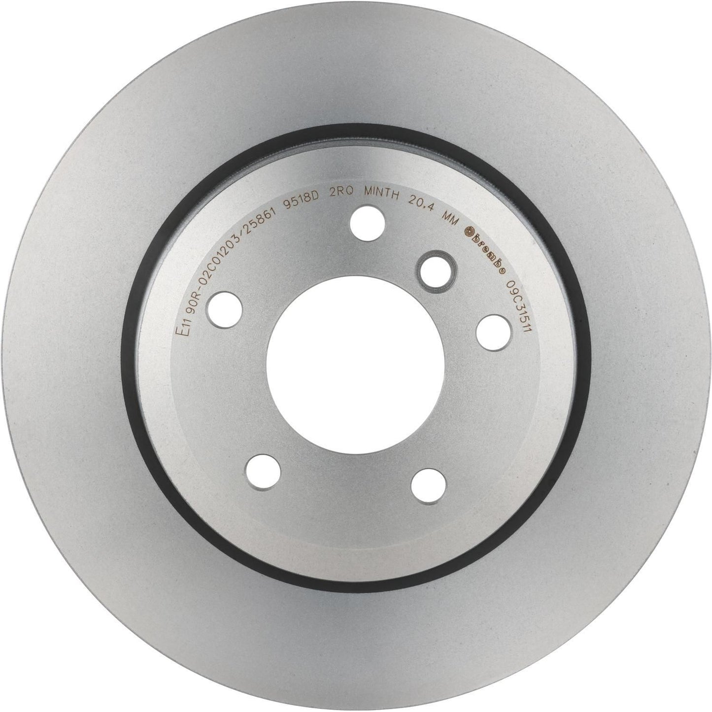 BRE-09.C315.11 - PAR DE DISCOS DE FRENO TRASEROS PARA BMW 135I BASE 2009-2010