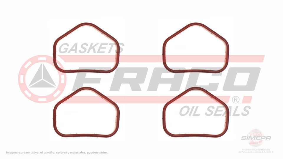 MIX-0840021 - EMPAQUE MULTIPLE DE ADMISION PARA MINI COOPER L4 1.6 L SOHC W10B16A 16 V. SOHC W10B16A 2002-2008