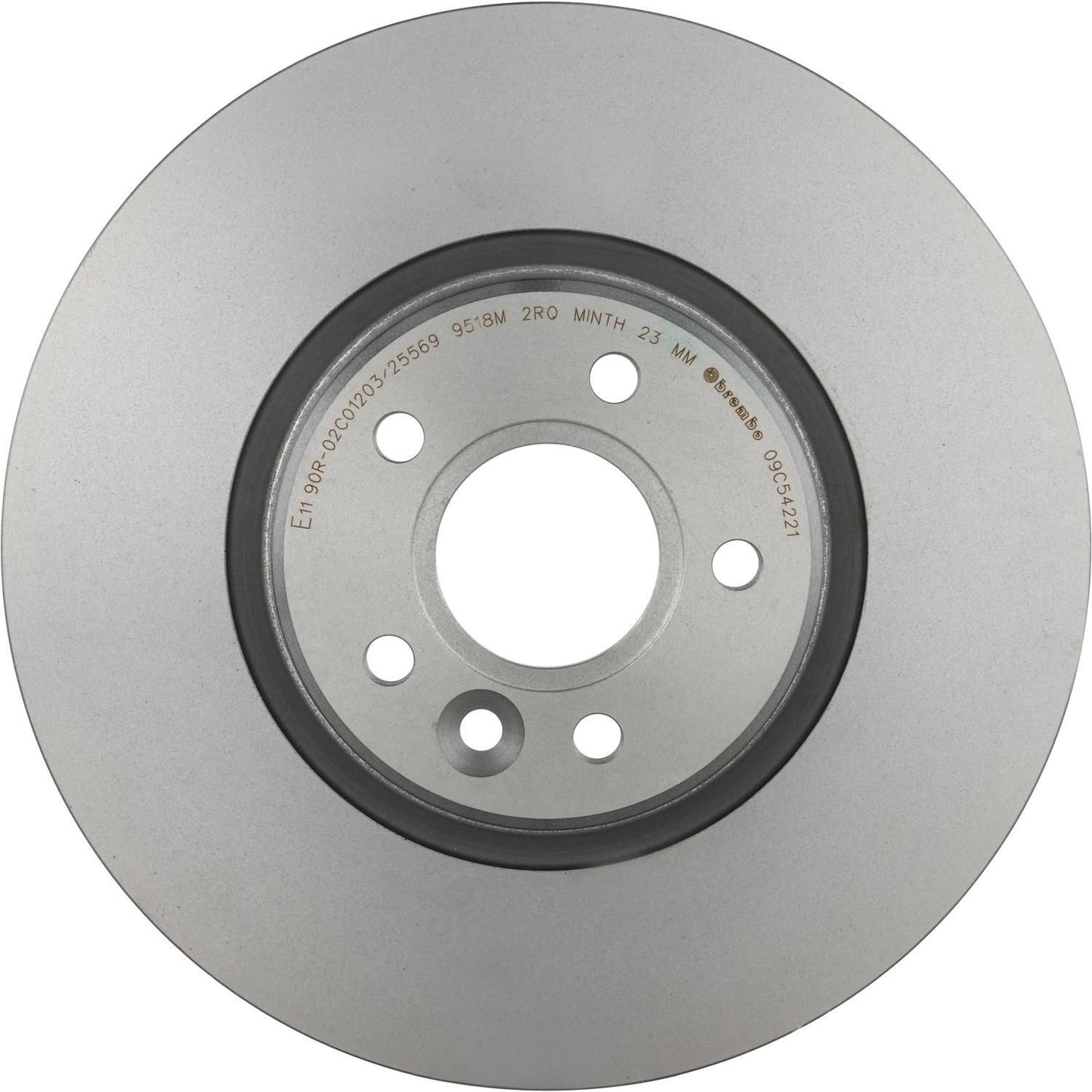 BRE-09.C542.21 - PAR DE DISCOS DE FRENO DELANTEROS PARA VOLVO V40 ADDITION 2014-2016