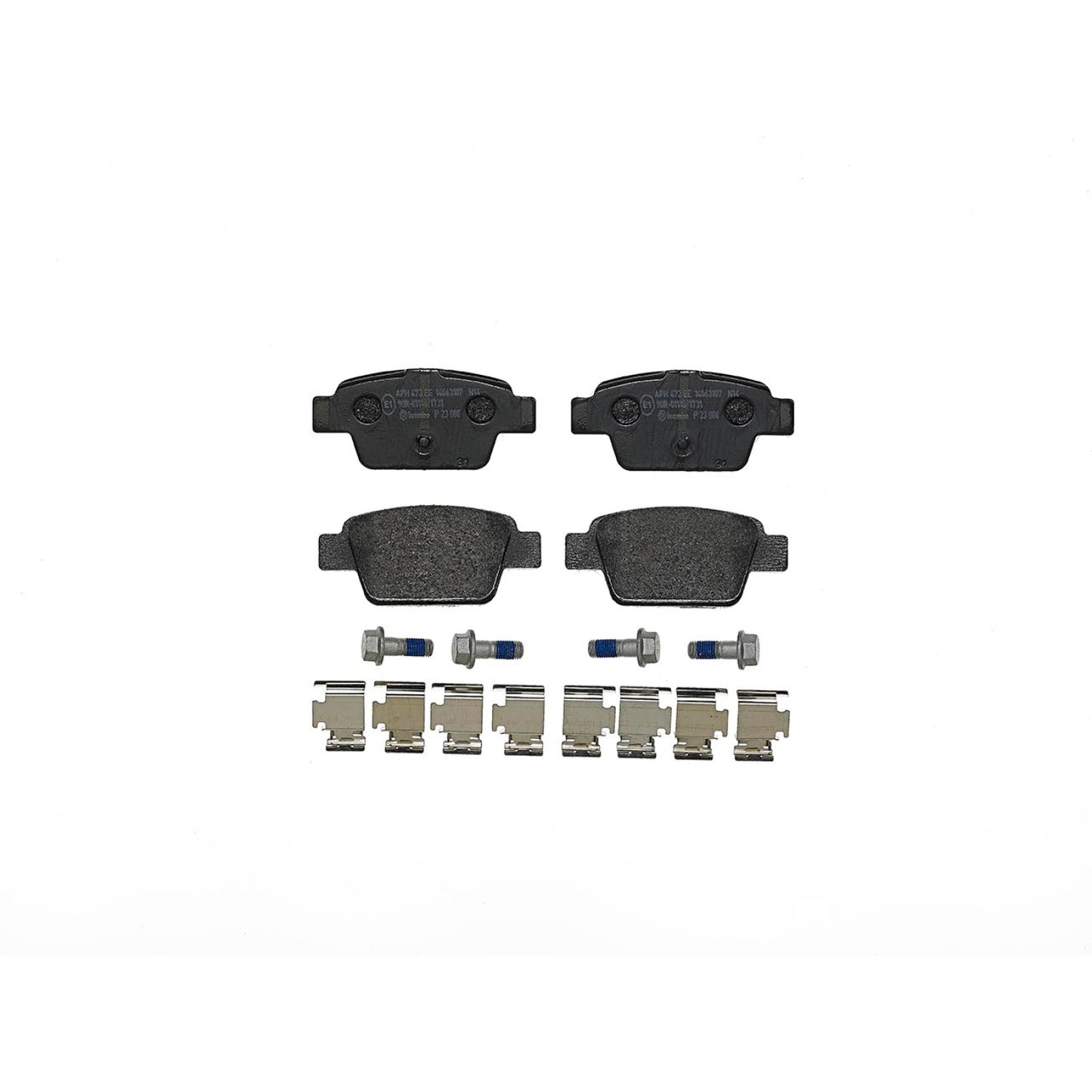 BRE-P23080 - BALATAS TRASERAS PARA ALFA ROMEO MITO BASE 2017-2017