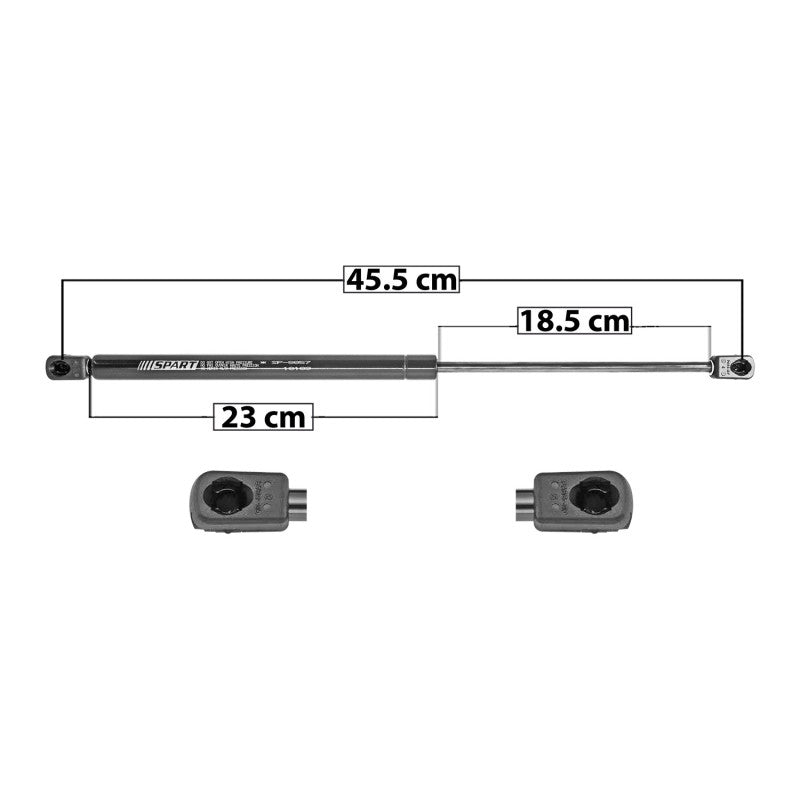 MANJ-33494 - AMORTIGUADOR VIDRIO TRASERO PARA CHEVROLET BLAZER (S10) 1983-1994 TRASERO