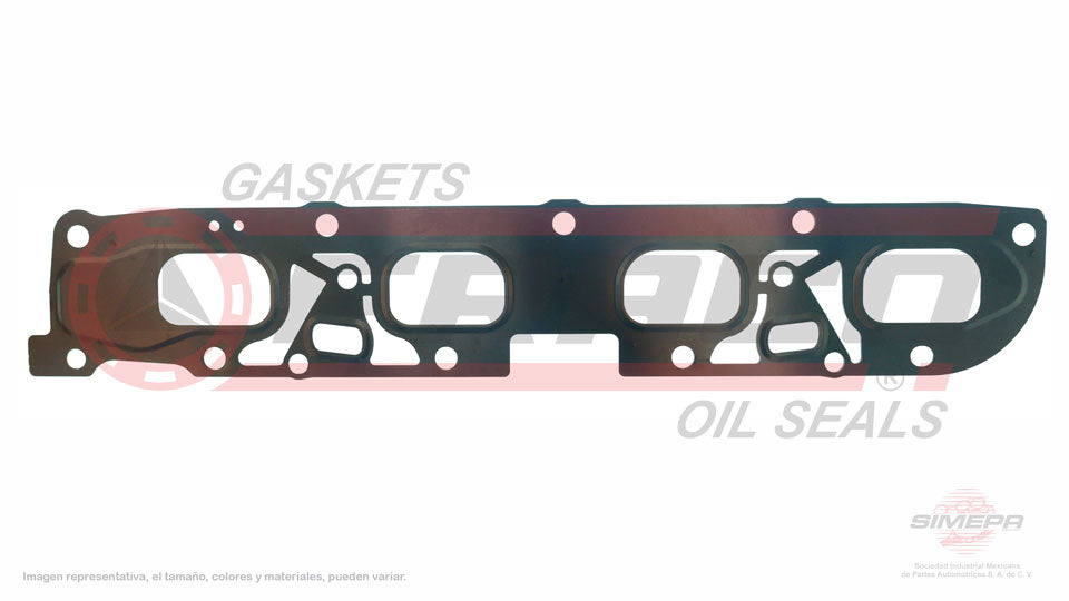MEX-3040108 - EMPAQUE MULTIPLE DE ESCAPE PARA CHEVROLET COBALT L4 2.2 L 16 V DOHC LAP 2009-2010