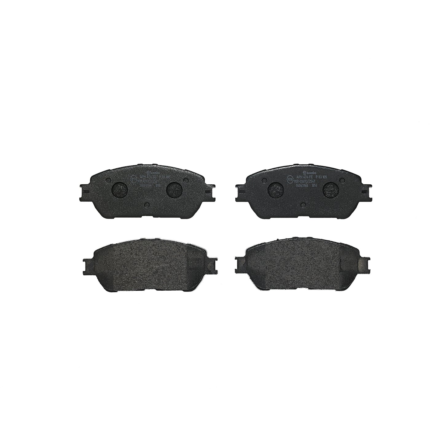 BRE-P83105 - BALATAS DELANTERAS PARA TOYOTA CAMRY SE 3.3 6 2005-2006