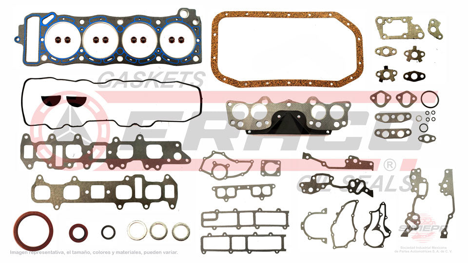 FSX-8040331 - JUEGO DE EMPAQUES PARA TOYOTA 4RUNNER L4 2.4 L 8 V. SOHC 22R 22RE 22REC 1984