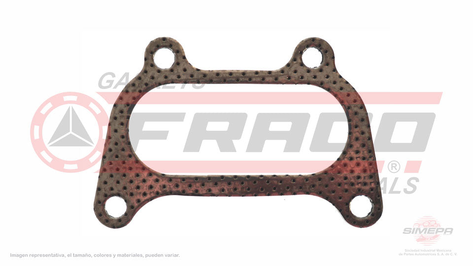 MEX-3540035 - EMPAQUE MULTIPLE DE ESCAPE PARA HONDA CIVIC L4 1.3 L 8 V SOHC LDA2 2006-2011