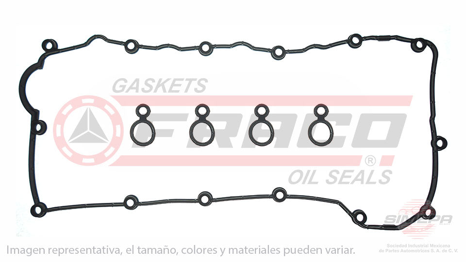 VSX-1140057 - EMPAQUE DE TAPA PUNTERIAS PARA DODGE DART L4 2.0 L 16 V. DOHC ECK 2013-2016