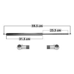 MANJ-1123 - AMORTIGUADOR 5TA PUERTA PARA DODGE ATOS 2000-2004 DERECHA/IZQUIERDA