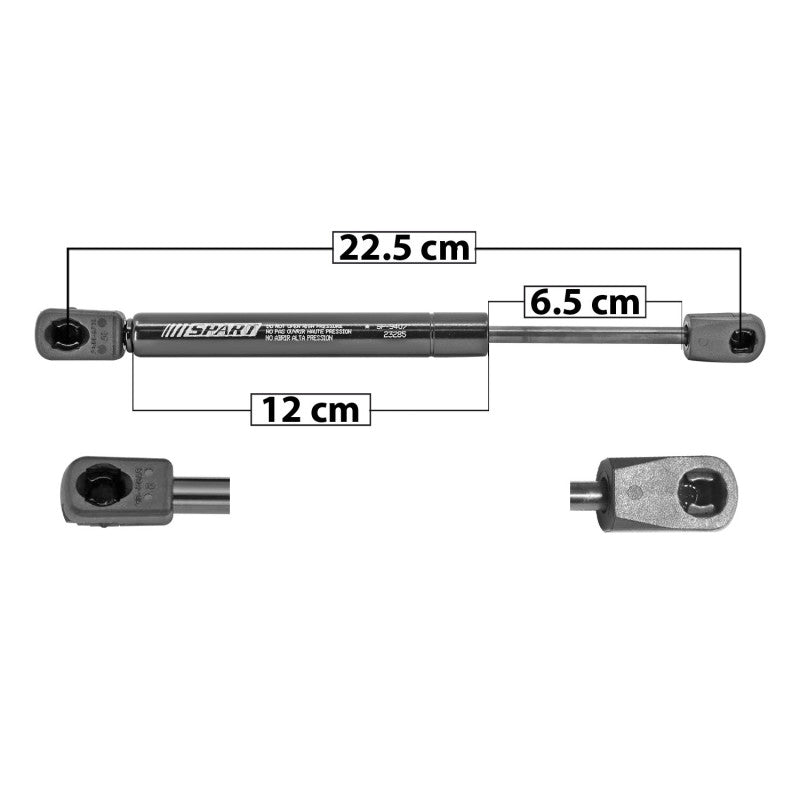 MANJ-51203 - AMORTIGUADOR 5TA PUERTA PARA CHEVROLET BLAZER (S10) 1995-2004 DERECHA/IZQUIERDA TRASERO