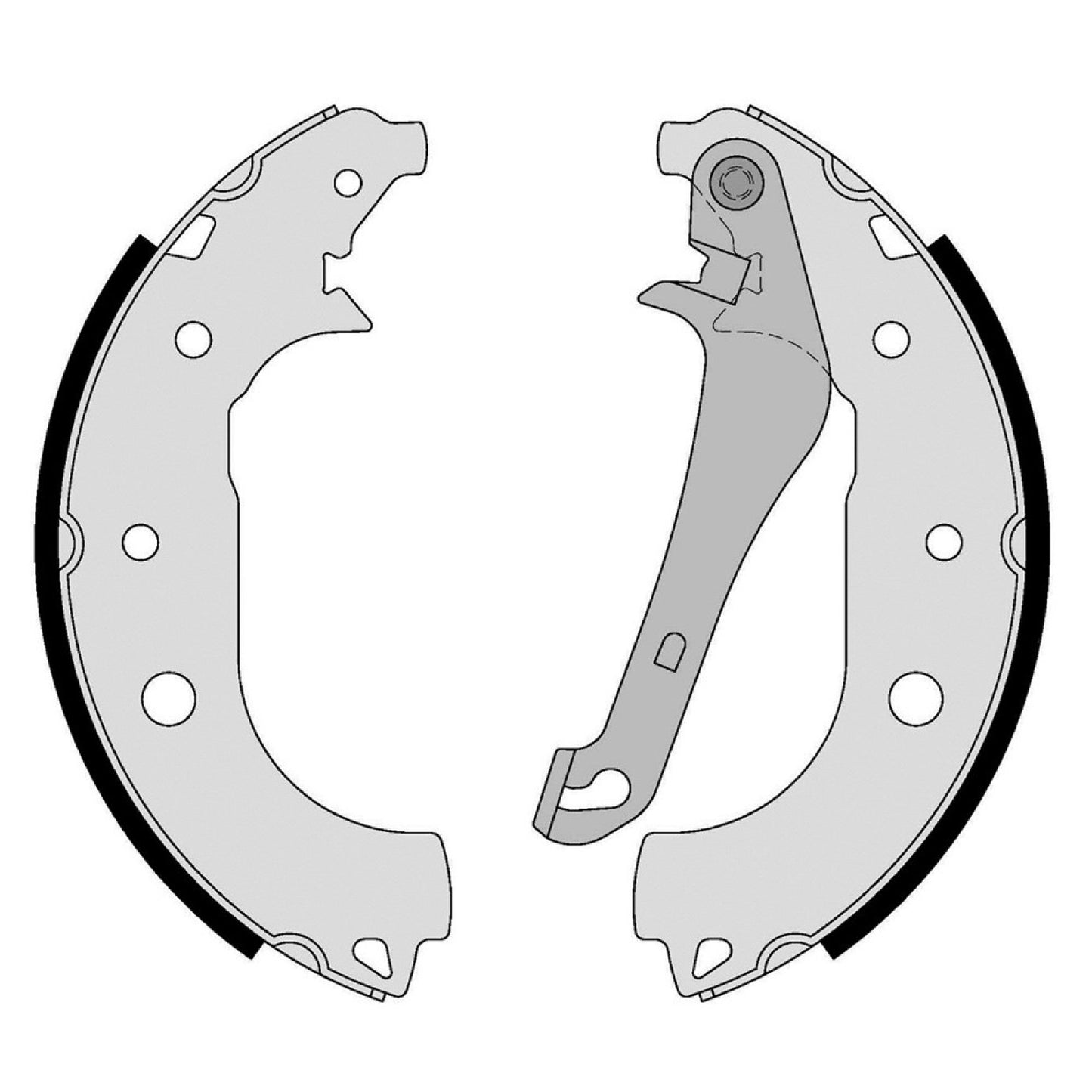 BRE-S24552 - ZAPATAS TRASERAS PARA FORD ECOSPORT SE 2013-2014