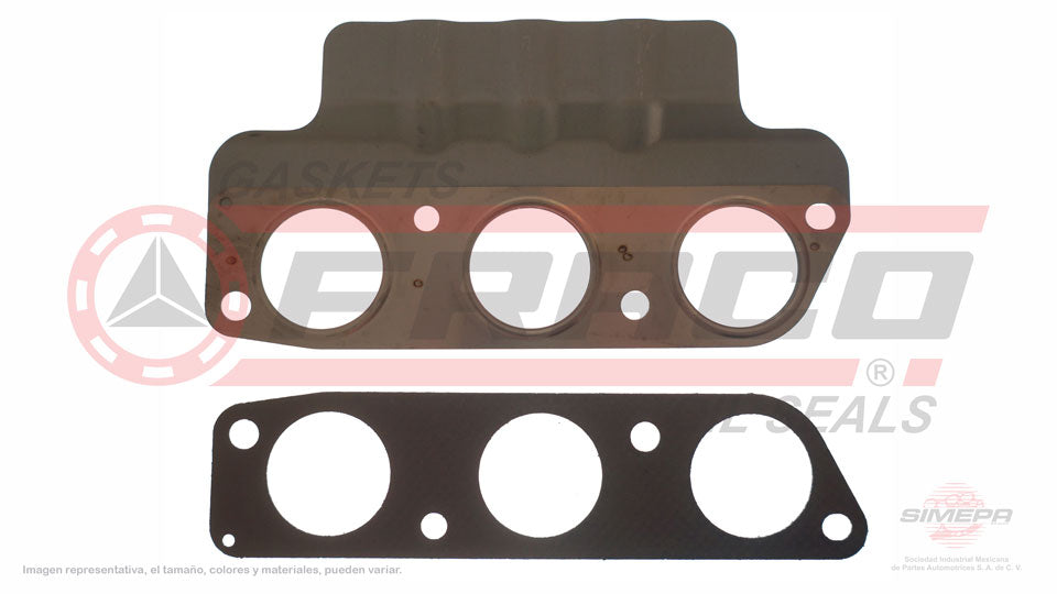 MEX-5562011 - EMPAQUE MULTIPLE DE ESCAPE PARA MITSUBISHI OUTLANDER V6 3.0 L 24 V. SOHC 6B31 2007-2012