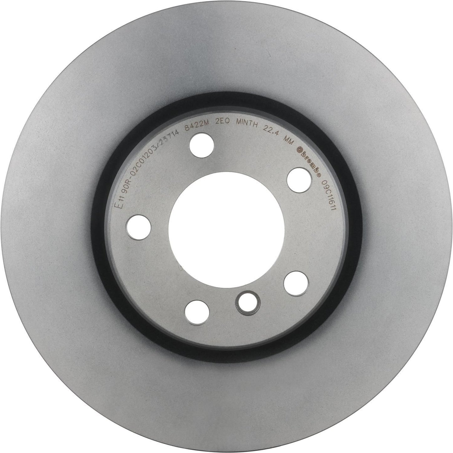 BRE-09.C116.11 - PAR DE DISCOS DE FRENO DELANTEROS PARA BMW 328I BASE 2012-2013