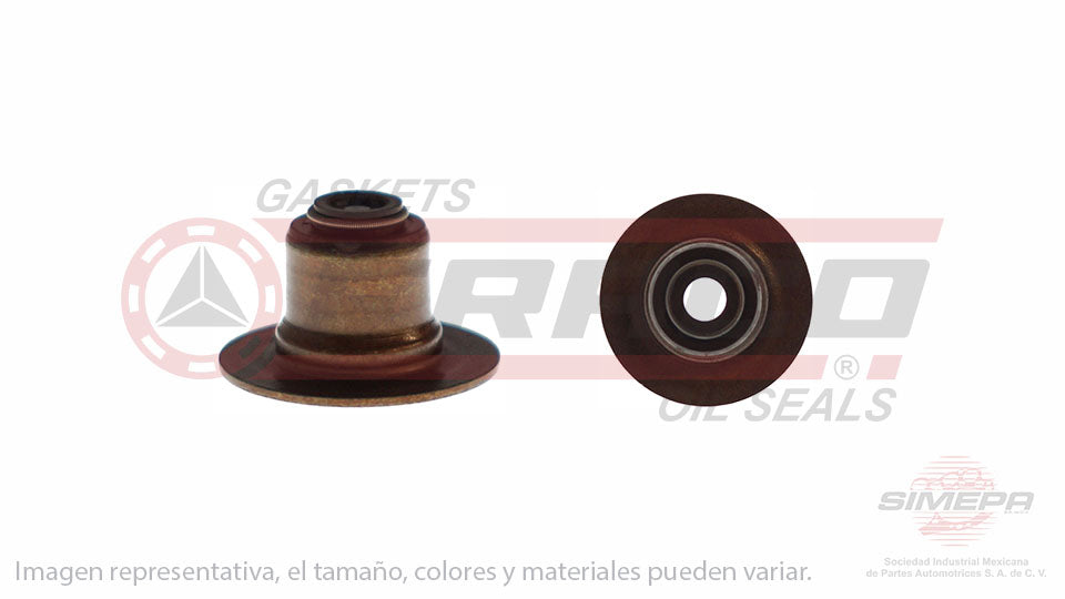 S-2421-V - (50 PIEZAS) SELLO DE VALVULA (RETEN) PARA CHRYSLER ASPEN V8 4.7 L 16 V SOHC 2007-2009