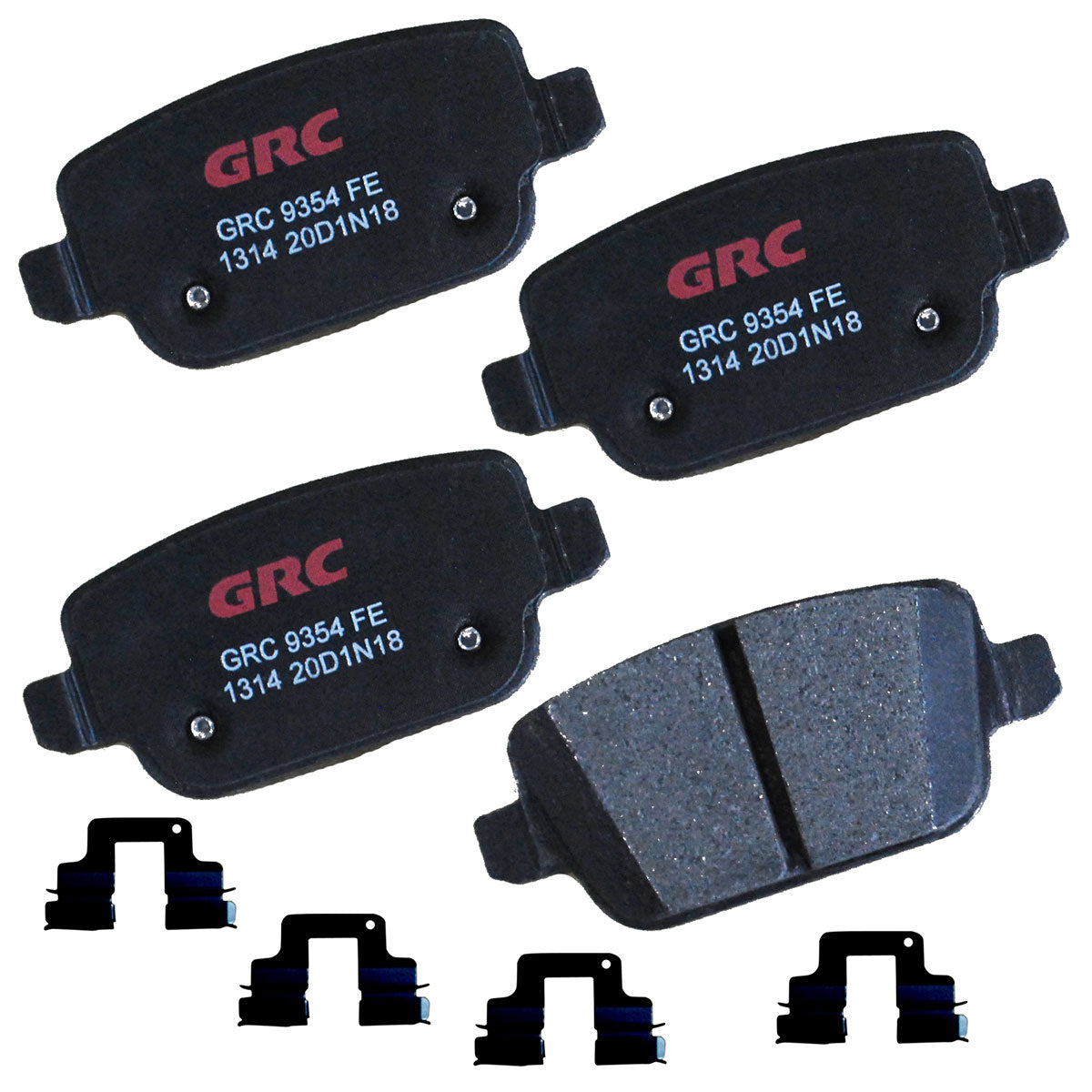 GMD1314 - BALATAS SEMIMETALICAS TRASERAS PARA LAND ROVER LR2 3.2L 2008-2009
