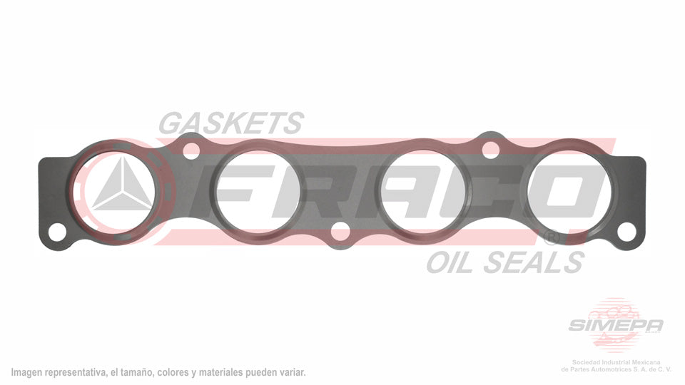 MEX-8040187 - EMPAQUE MULTIPLE DE ESCAPE PARA TOYOTA COROLLA 1.8 L L4 16 V DOHC 2ZRFE 2009-2022