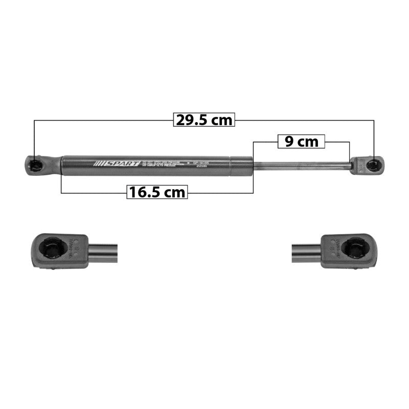 MANJ-51039 - AMORTIGUADOR CAJUELA PARA FORD FUSION 2010-2012 DERECHA/IZQUIERDA