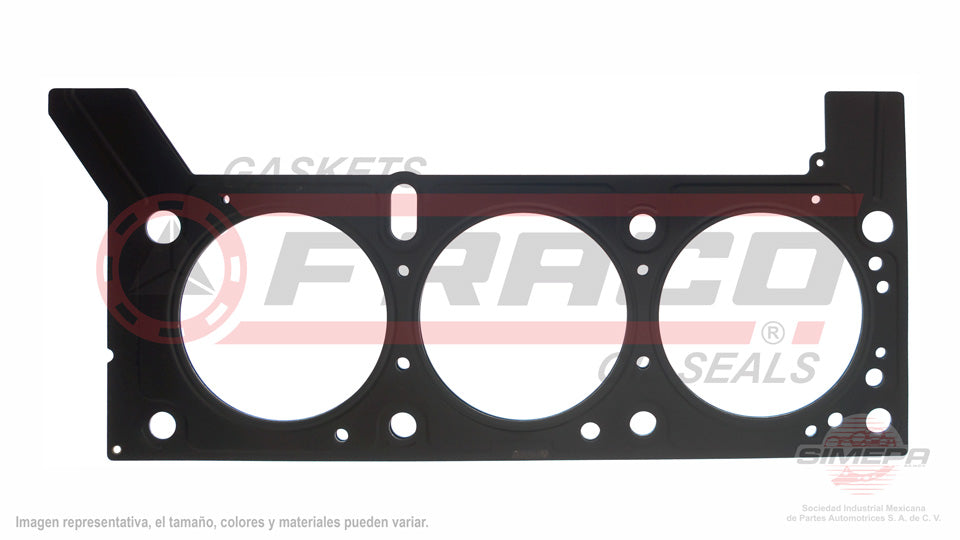 HGX-1162047-MLO - EMPAQUE DE CABEZA PARA JEEP WRANGLER 3.8 L V6 12 V OHV EGT 2007-2011