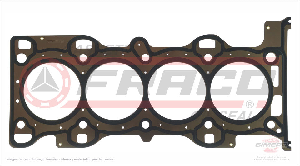 HGX-5340219-MLO - EMPAQUE DE CABEZA PARA FORD FUSION L4 2.3 L 16 V. DOHC 2006-2009