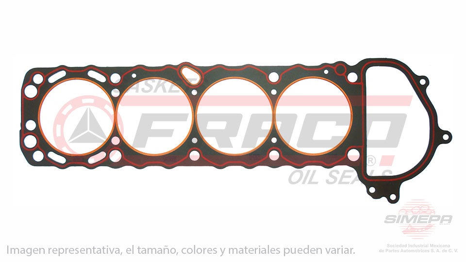 HGX-5840305-ART - EMPAQUE DE CABEZA PARA NISSAN 240SX L4 2.4 L 16 V. DOHC KA24DE 1995-1998