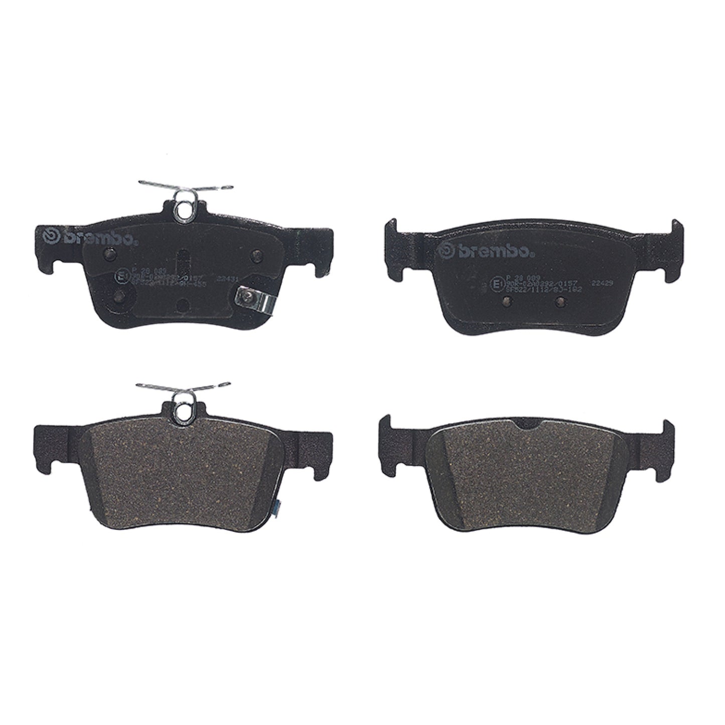 BRE-P28089 - BALATAS TRASERAS PARA ACURA RDX A-SPEC 2019-2019