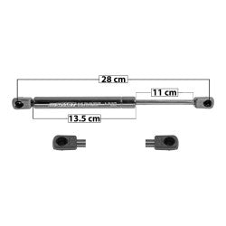 MANJ-50758 - AMORTIGUADOR COFRE PARA JEEP COMMANDER 2006-2010 DERECHA/IZQUIERDA