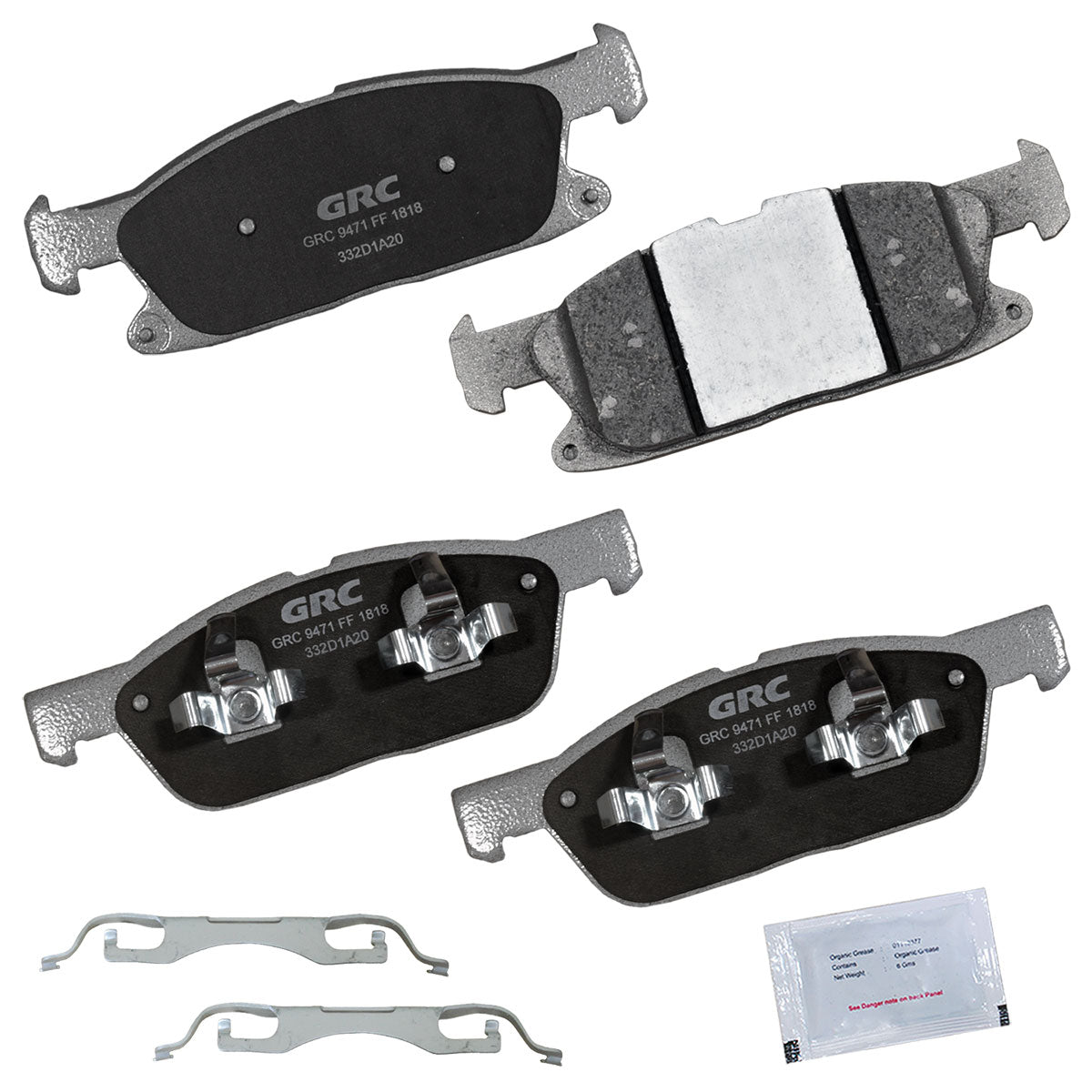 GPRD1818 - BALATAS CERAMICAS DELANTERAS PARA FORD EDGE SE 2019-2019