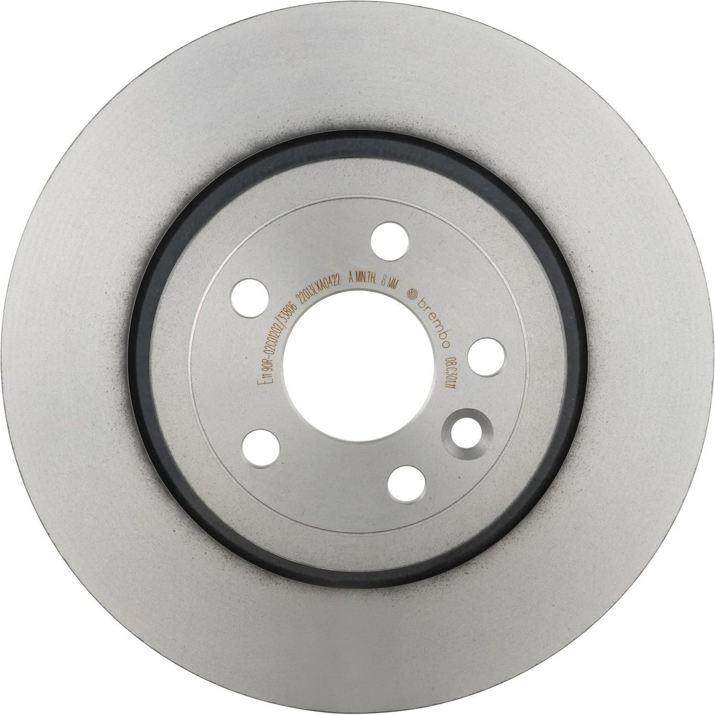 BRE-08.C301.11 - PAR DE DISCOS DE FRENO TRASEROS PARA LAND ROVER RANGE ROVER EVOQUE AUTOBIOGRAPHY 2016-2016