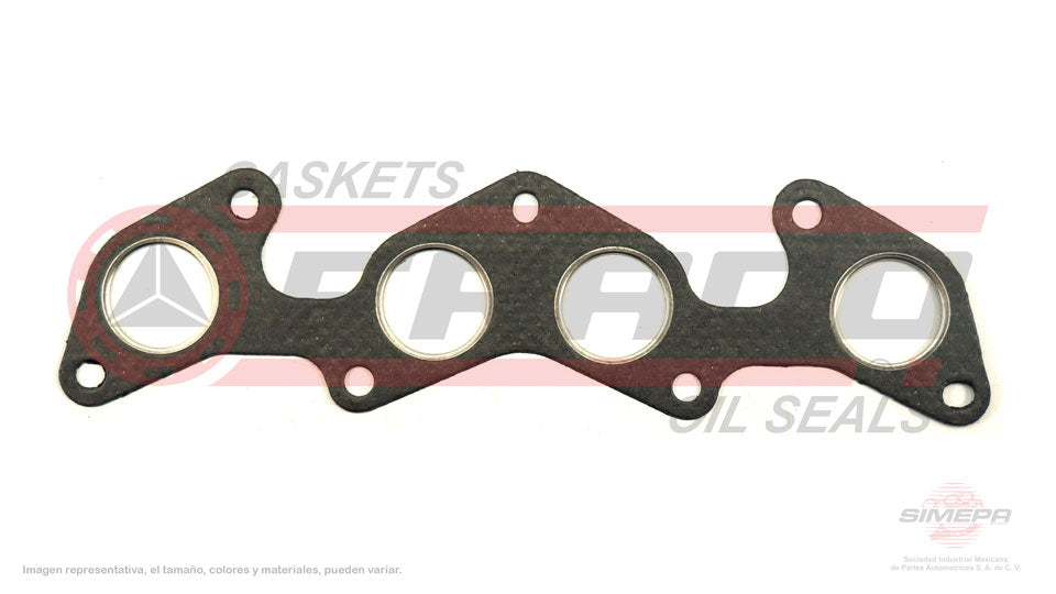 MEX-6540050 - EMPAQUE MULTIPLE DE ESCAPE PARA DACIA SOLENZA L4 1.4 L 8V E7J700 1990-1998