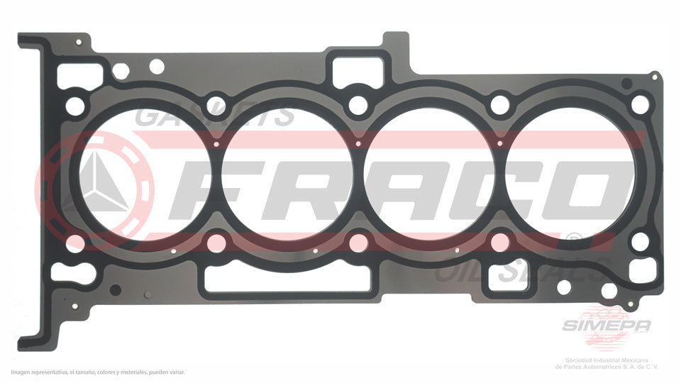 HGX-1140070-MLO - EMPAQUE DE CABEZA PARA CHRYSLER 200 L4 2.4 L ED3 16 V. DOHC GEMA 2011-2013