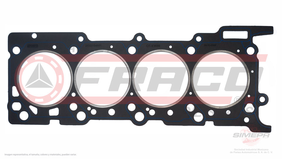 HGX-2682184-NR - EMPAQUE DE CABEZA PARA FORD F-150 V8 6.2 L SOHC 16 V. SOHC ROMEO RAPTOR 2010-2014