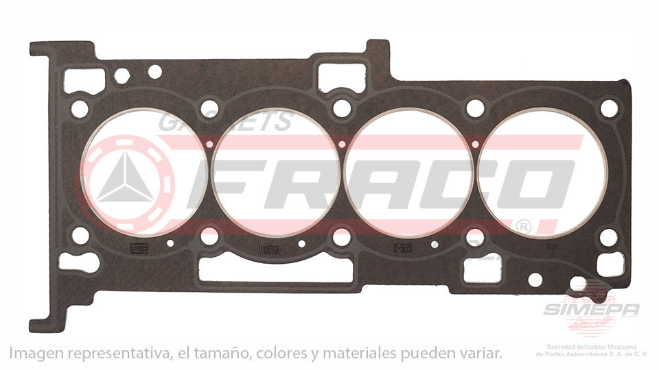 HGX-1140070-SM - EMPAQUE DE CABEZA PARA CHRYSLER 200 L4 2.4 L ED3 16 V. DOHC GEMA 2011-2013