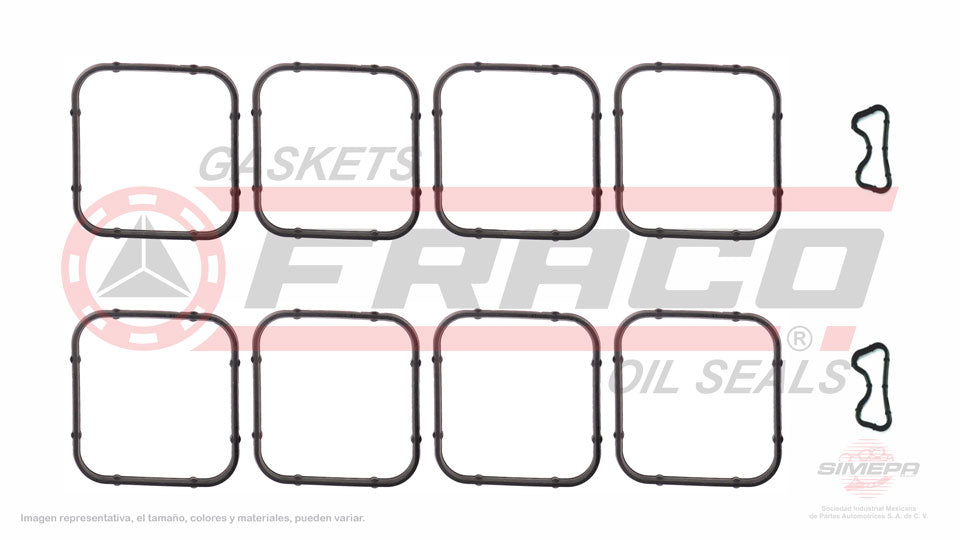 MIX-1182108 - EMPAQUE MULTIPLE DE ADMISION PARA CHRYSLER 300 V8 5.7 L 16 V. HEMI 2009-2016