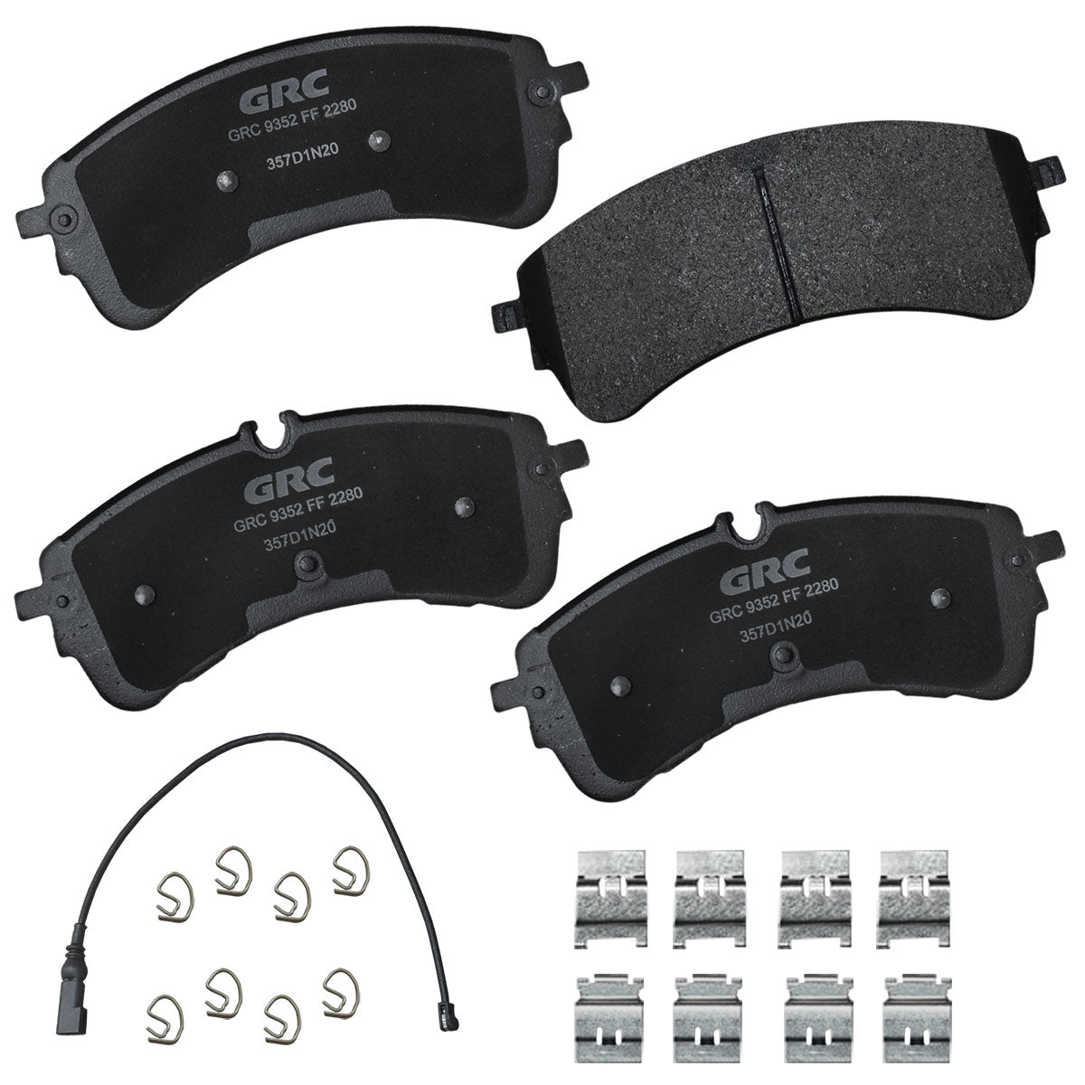 GMD2280 - BALATAS SEMIMETALICAS TRASERAS PARA FORD E-TRANSIT 2022-2023