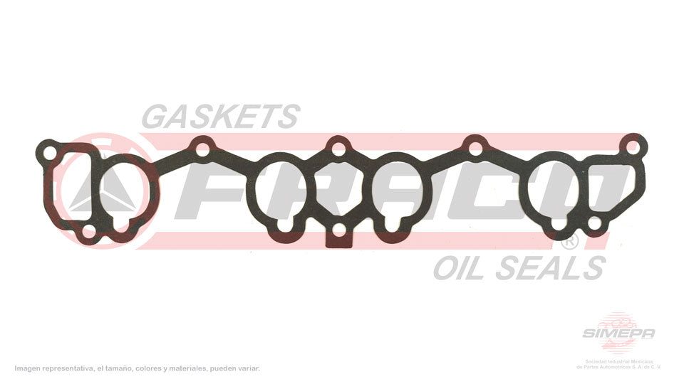 MIX-5840243 - EMPAQUE MULTIPLE DE ADMISION PARA NISSAN 200SX L4 1.8 L 8 V. SOHC CA18ET 1984-1987