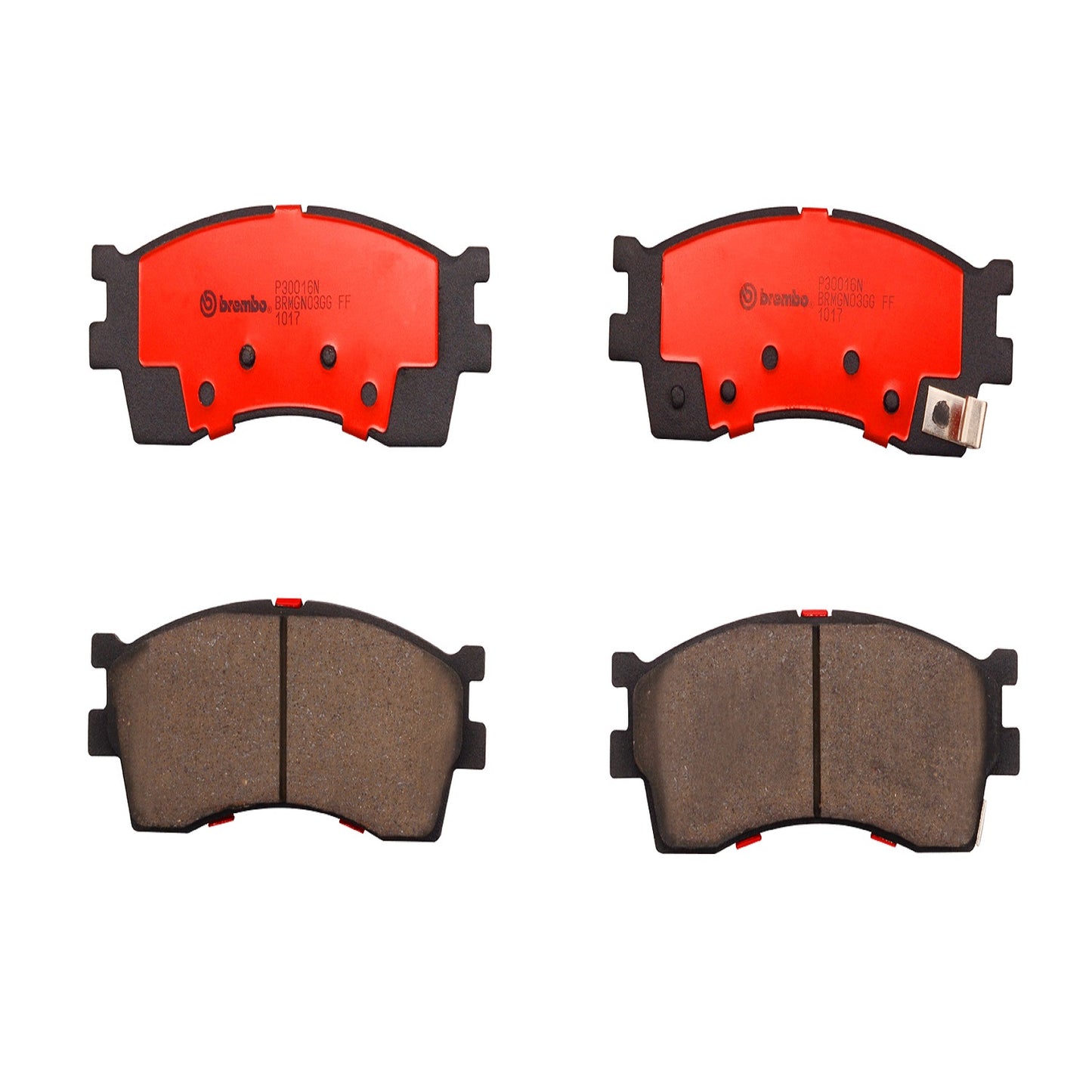 BRE-P30016N - BALATAS DELANTERAS PARA KIA RIO BASE 2003-2005