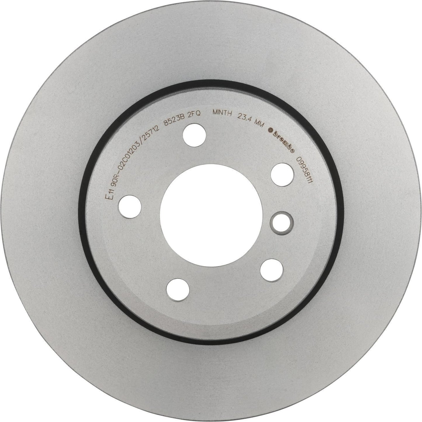 BRE-09.9581.11 - PAR DE DISCOS DE FRENO DELANTEROS PARA BMW X3 2.5I 2004-2005