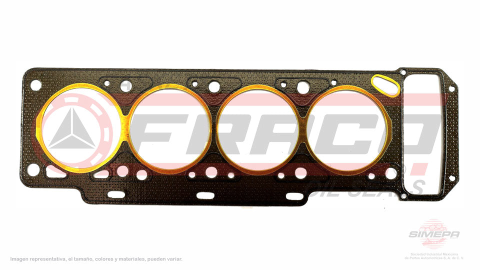 HGX-0840040-SB - EMPAQUE DE CABEZA PARA BMW 2000 L4 2.0 L 8 V. SOHC M10B20 M15 1966-1972