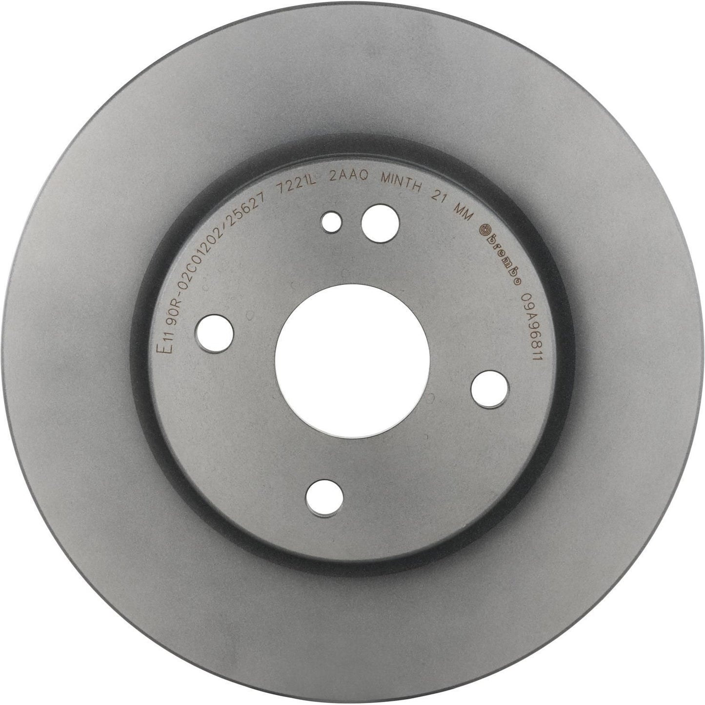 BRE-09.A968.11 - PAR DE DISCOS DE FRENO DELANTEROS PARA MAZDA 2 GS 2011-2014