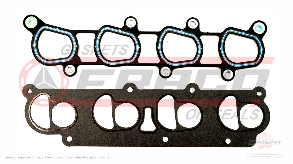 MIX-2640056 - EMPAQUE MULTIPLE DE ADMISION PARA FORD FOCUS L4 2.0 L SOHC 8 V. 122 CID 2000-2004
