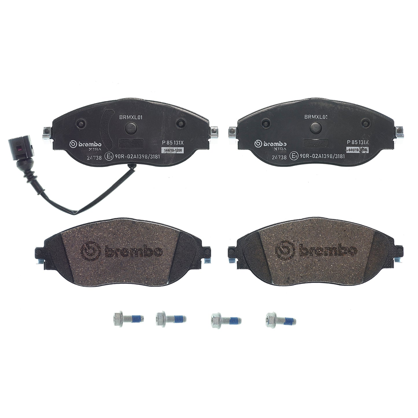 BRE-P85131X - BALATAS DELANTERAS PARA VOLKSWAGEN CC 4 MOTION 2014-2014