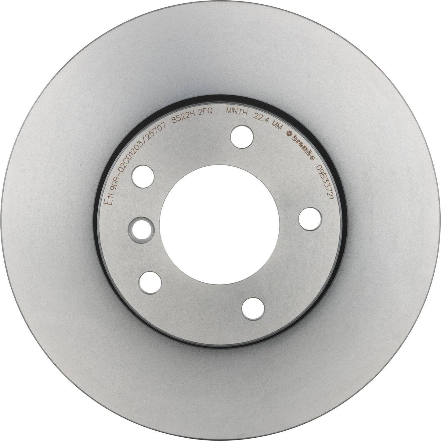 BRE-09.B337.21 - PAR DE DISCOS DE FRENO DELANTEROS PARA BMW 320I BASE 2012-2018