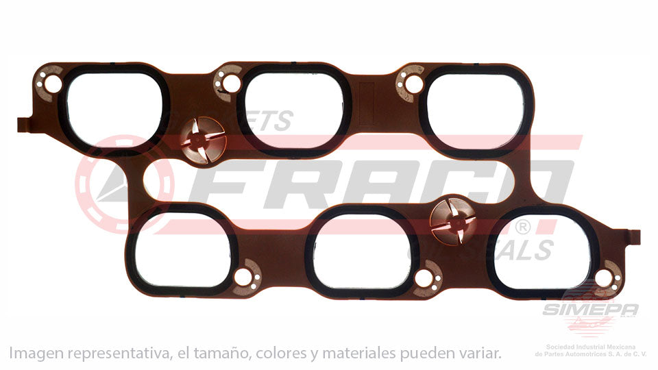 MUX-3062083 - EMPAQUE DE PLENUM PARA BUICK ALLURE V6 3.0 L 24 V DOHC LF1 LFW 2010