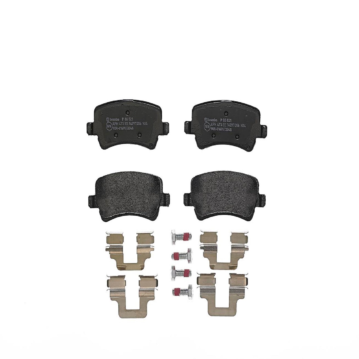 BRE-P86021 - BALATAS TRASERAS PARA VOLVO S60 T6 R-DESIGN 2013-2013