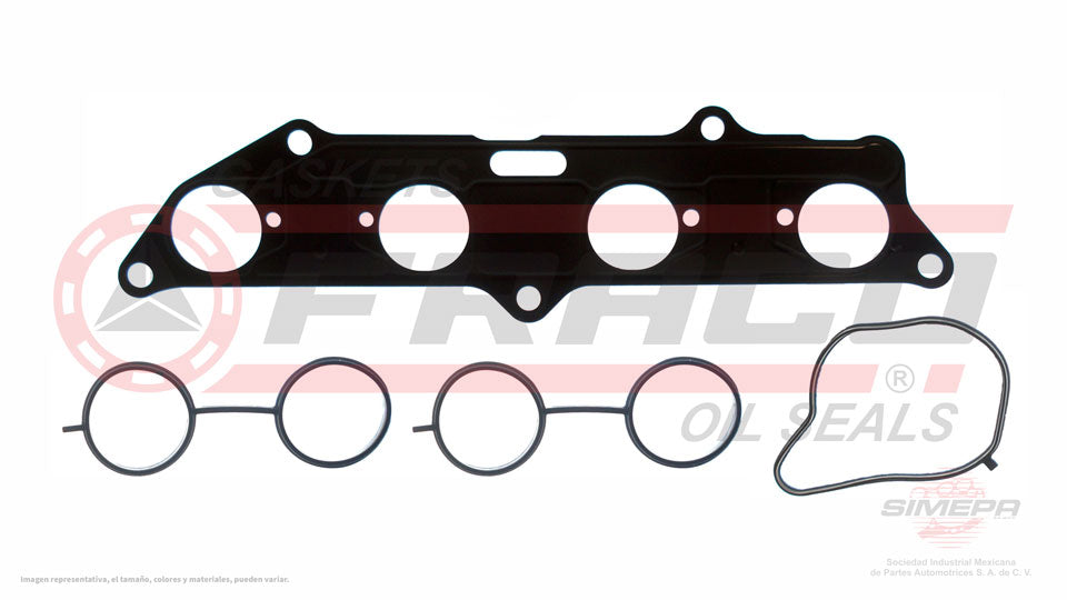 MIX-3540076 - EMPAQUE MULTIPLE DE ADMISION PARA HONDA FIT L4 1.5 L 16 V. SOHC L15A1 2007-2008